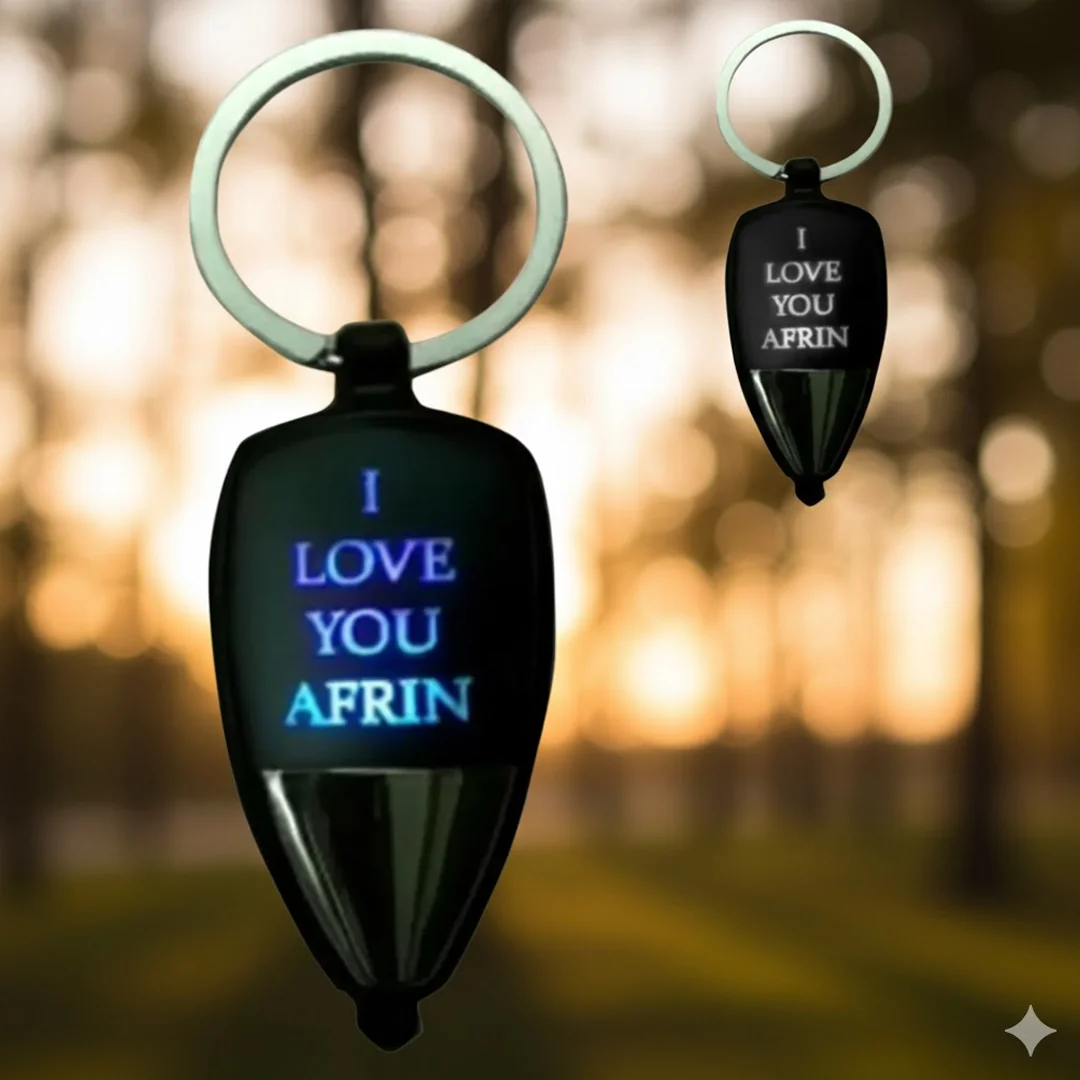 Zpics Keychain with Light