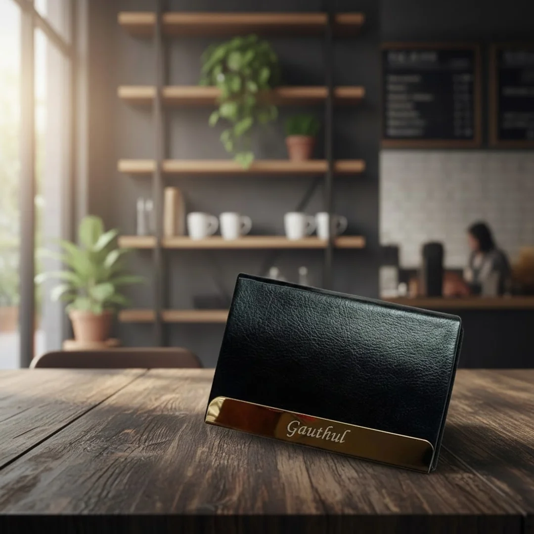 MH Decors Visiting Card Holder Sleek and Professional Organization