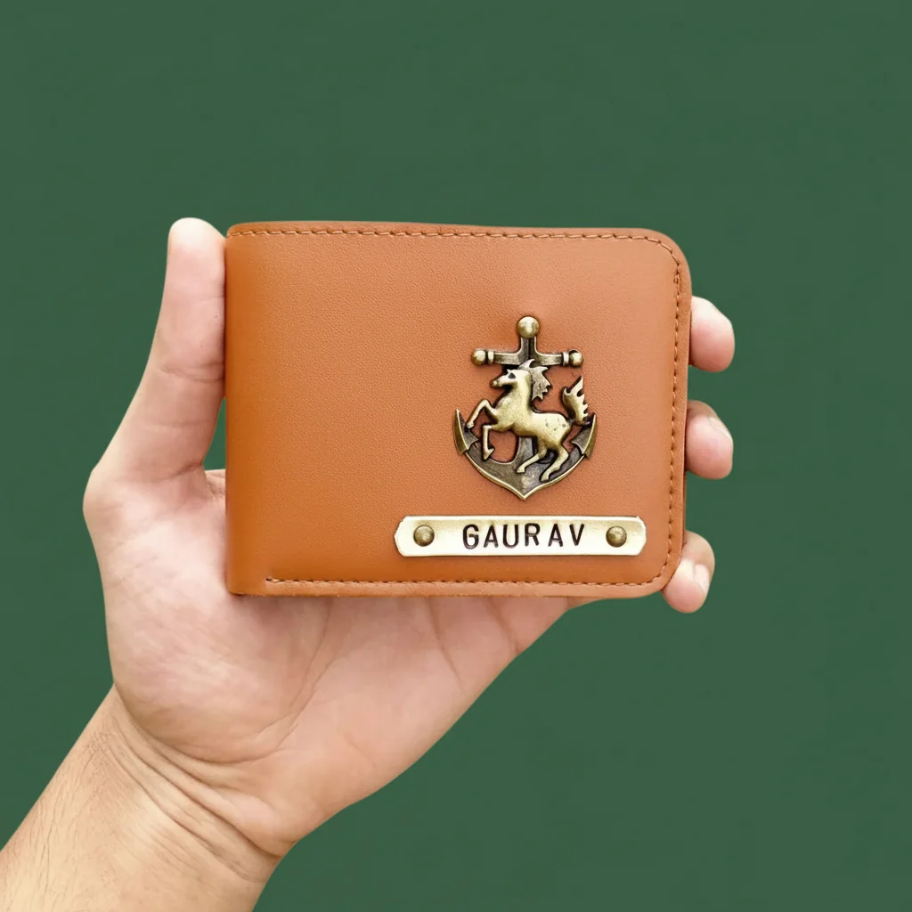 Zpics Men's Wallet (Tan)