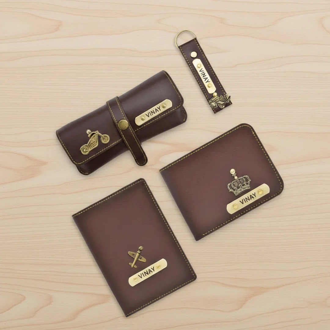 Zpics Mens Gift Combo (Brown)