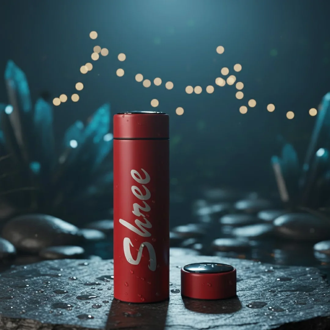 Zpics Smart Water Bottle Red