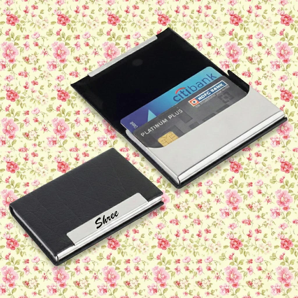 Zpics Personalized Business Card Holder