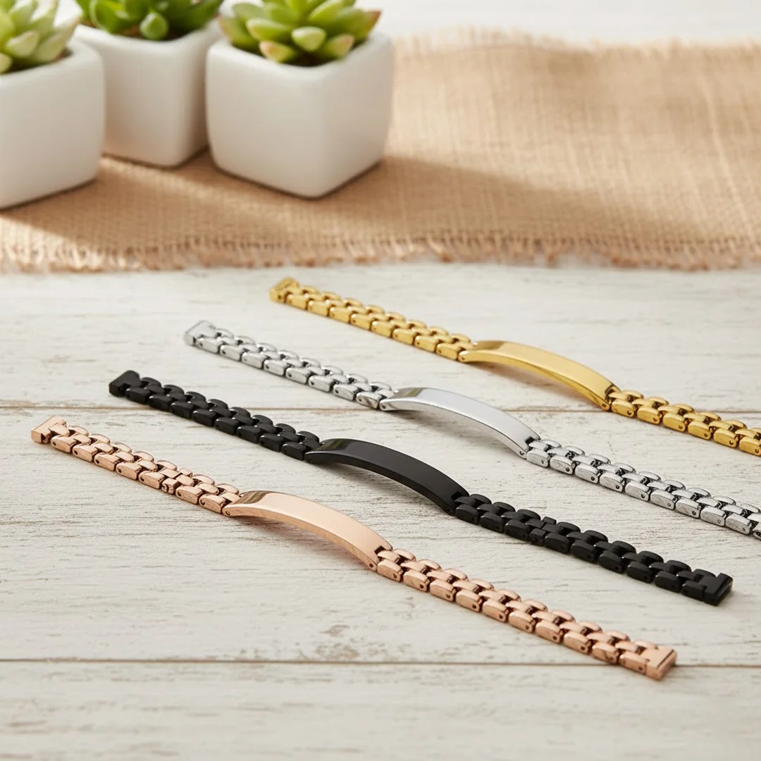MH Decors Premium Black Bracelet Stylish and Timeless Accessory