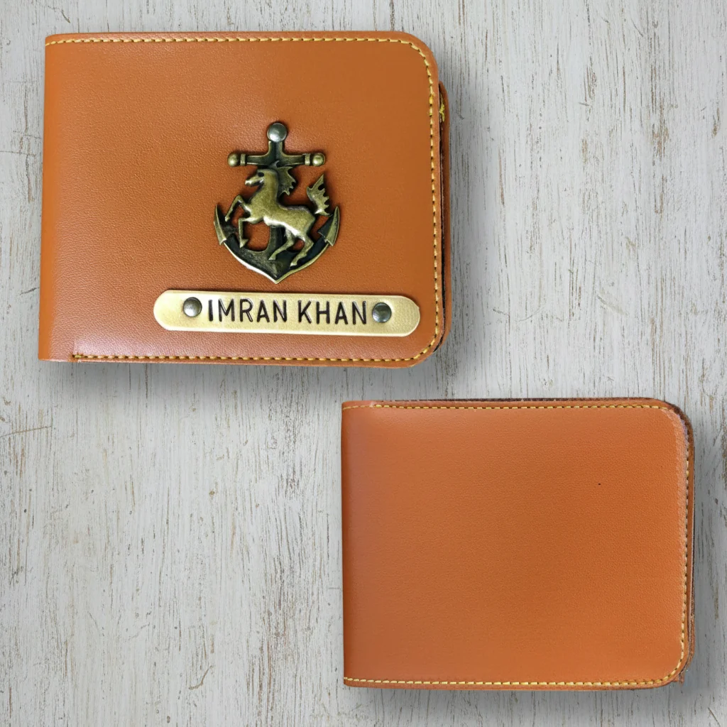 Zpics Men's Wallet (Tan)