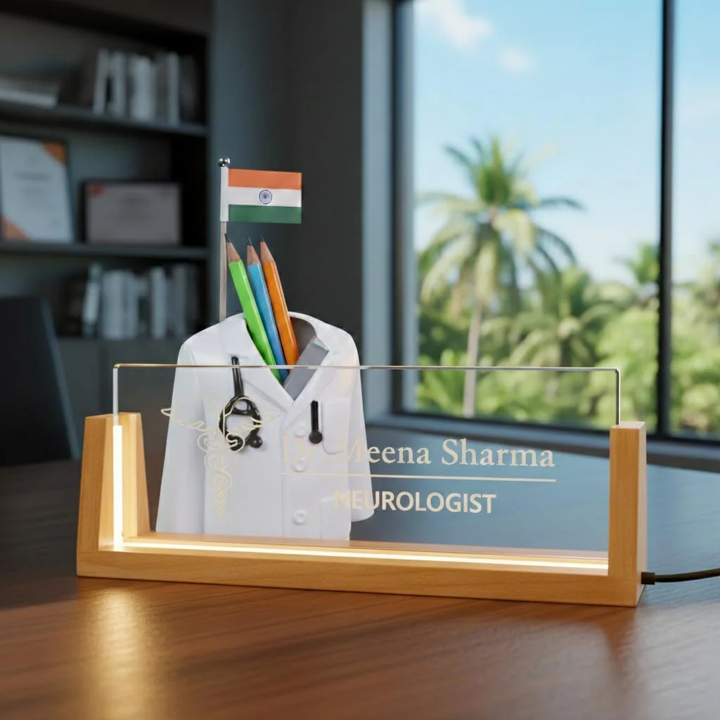Zpics Doctor Name Plate