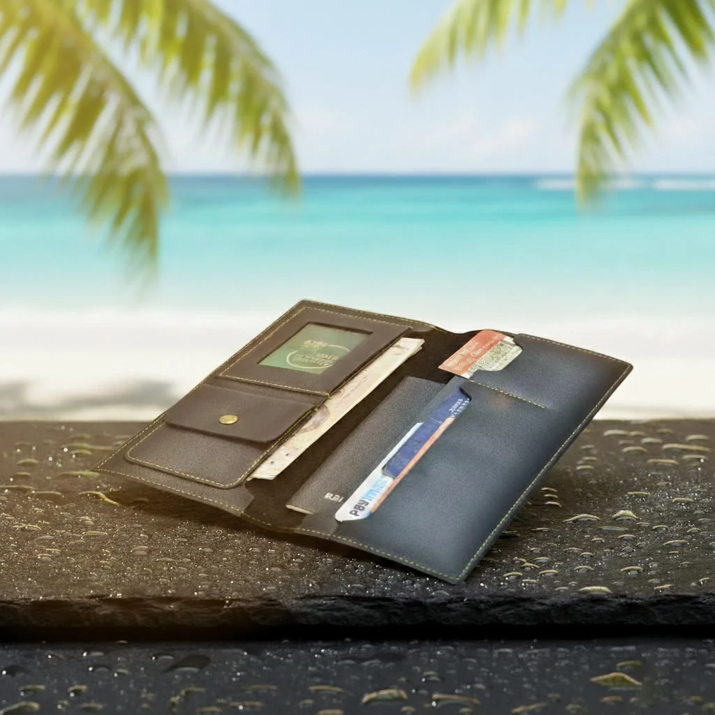 MH Decors Premium Travel Wallet – Smart Organizer for Documents & Cards