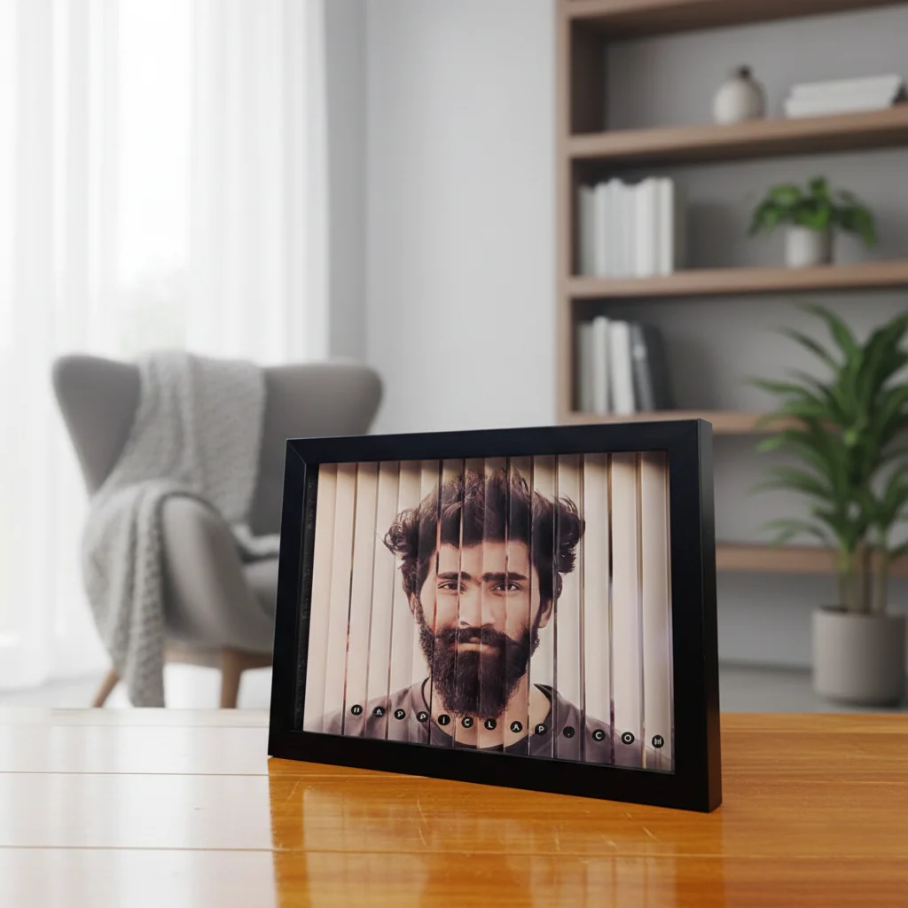 VPH Gift Store A2 Black Dual Perspective Photo Frame Illusion Extra Large
