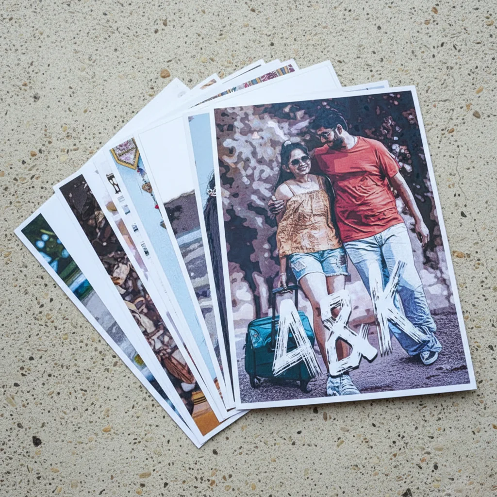 VPH Gift Store Textured A3 Posters Set of 3 with Snazzy Personalized Edit