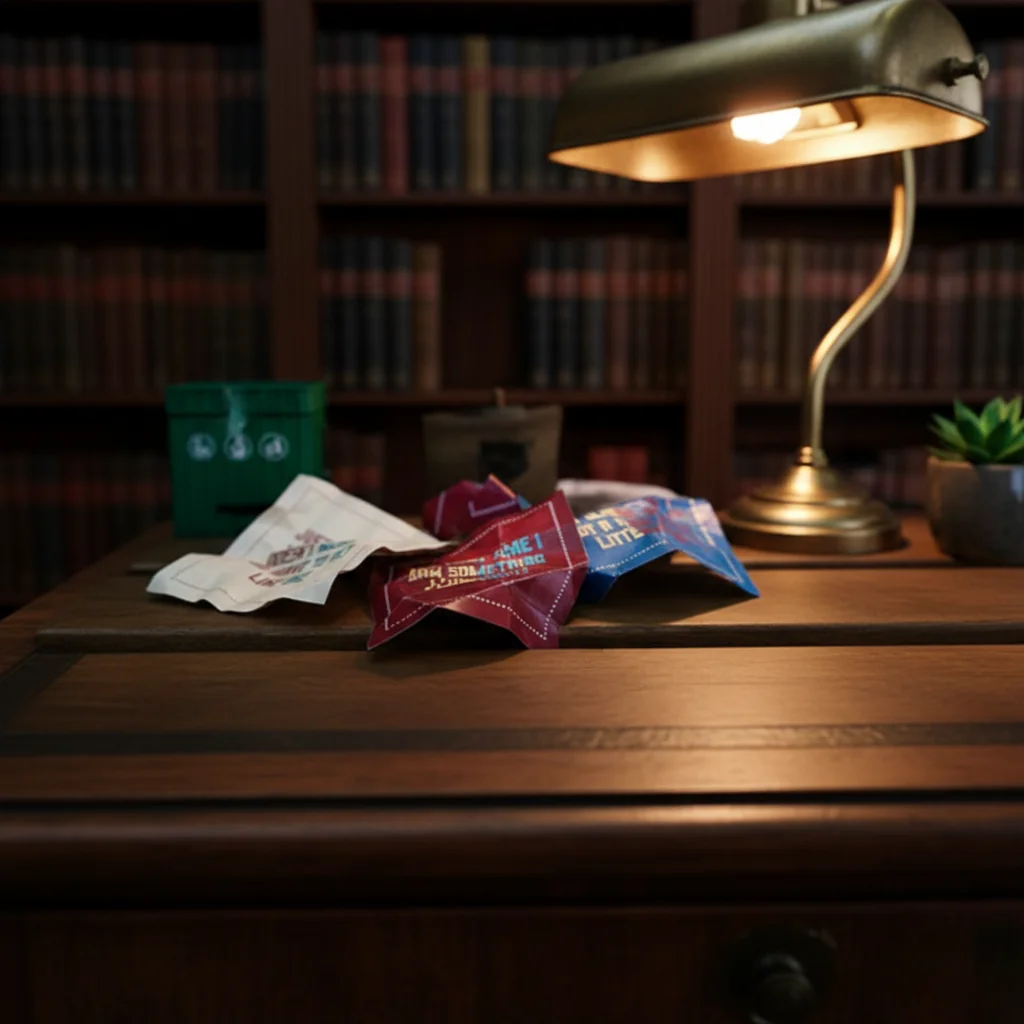 MH Decors Hilarious Gag Gift: Trash Bin Packed with Insults