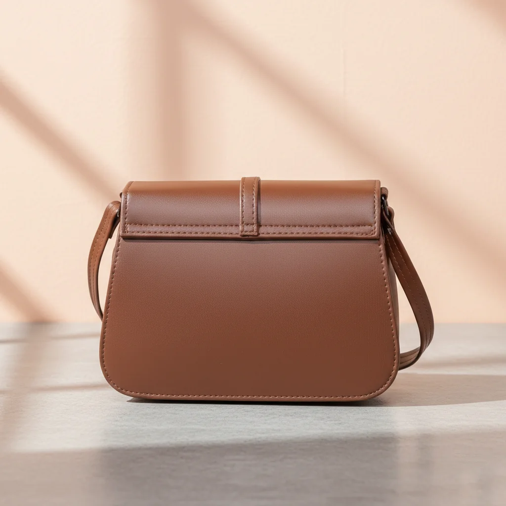Value Gifts Elegant Pastel Brown Sling Bag for Girls and Women