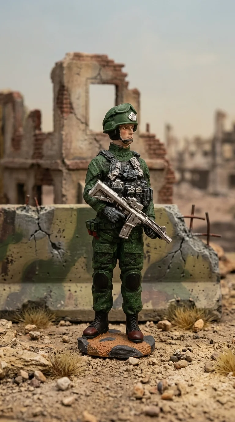 Value Gifts Collectible Soldiers Special Forces Action Figurine for Table Display