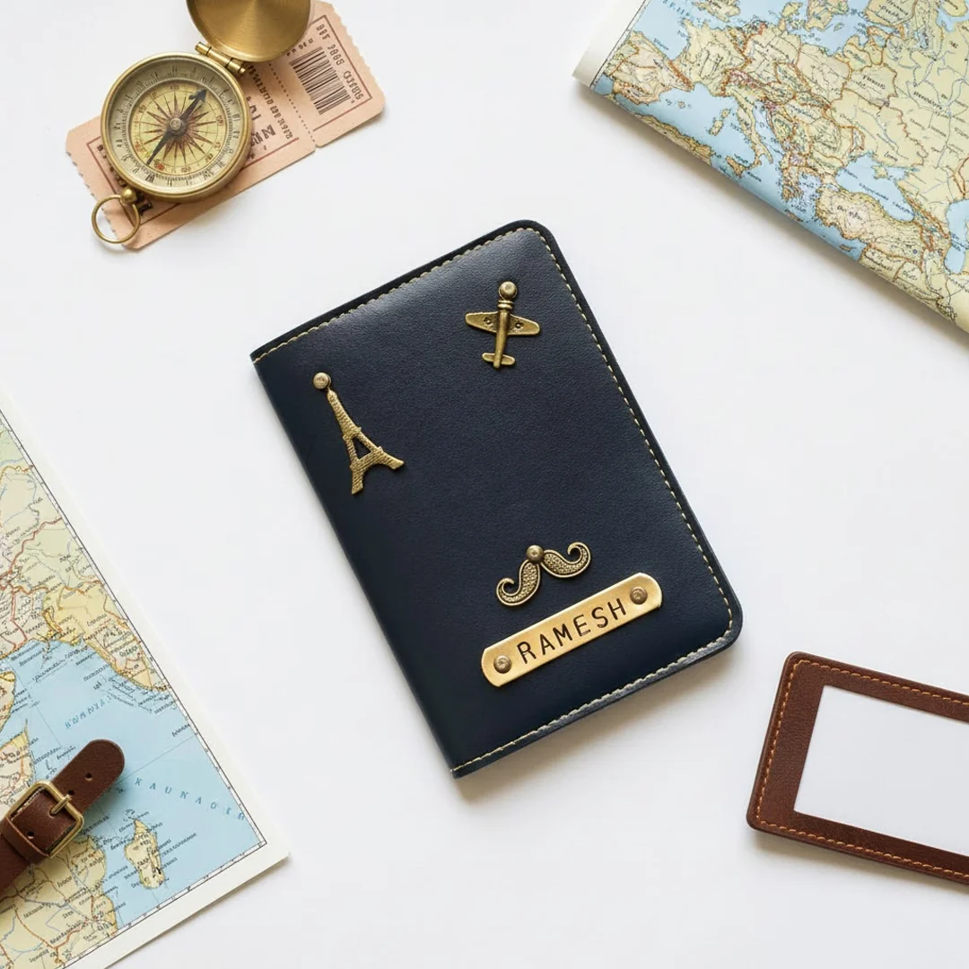 Zpics Blue Passport Covers