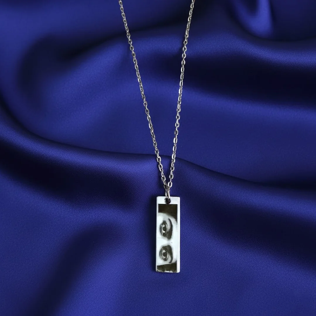 Zpics Personalised Eye Pendant Necklace