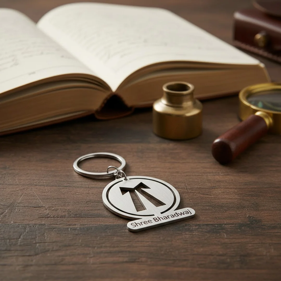 Zpics Personalised Keychain for Advocates and Lawyers