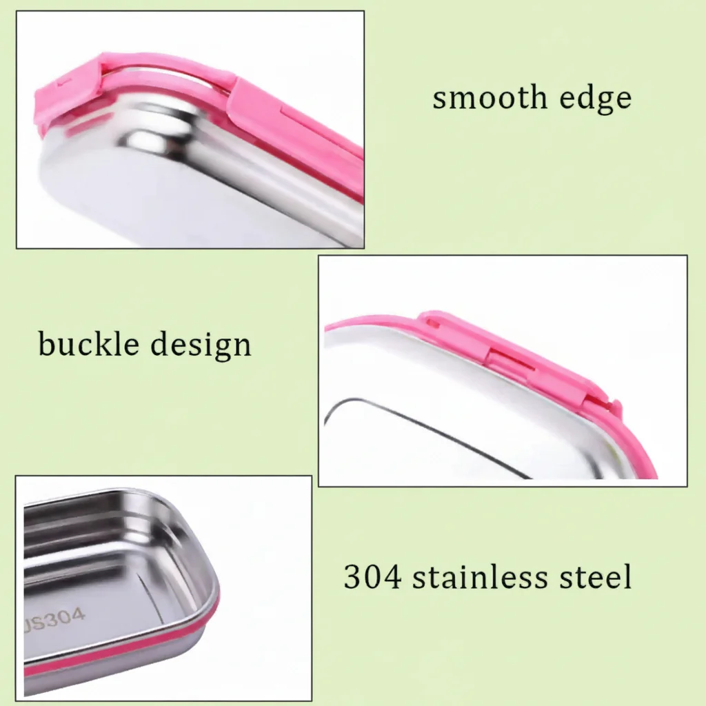 Personalized Stainless Steel Lunch Box – Eco-Friendly & Custom Engraved