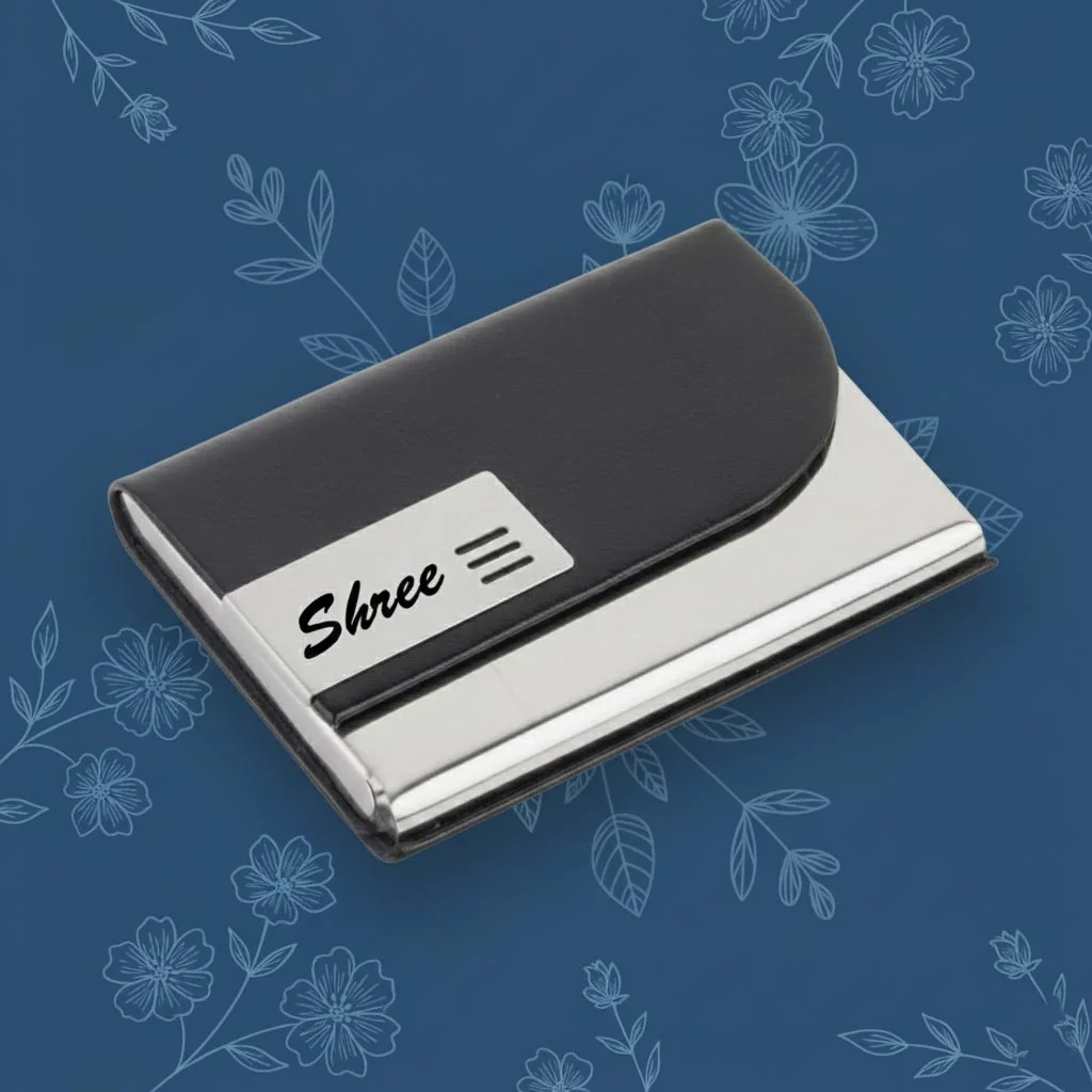 Zpics Business Card Holder for Men