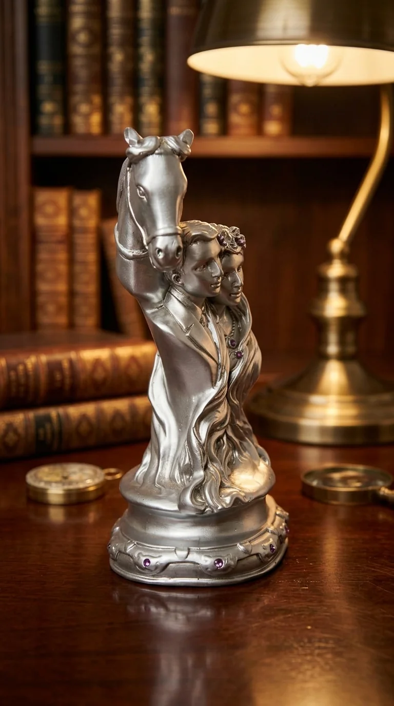 Value Gifts Elegant Vintage Love Couple Figurine for Home Office Decoration