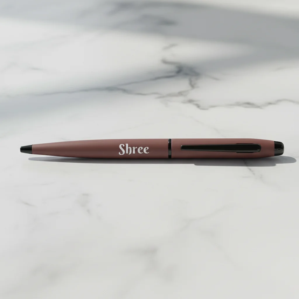 Zpics Ball Pen (Brown)