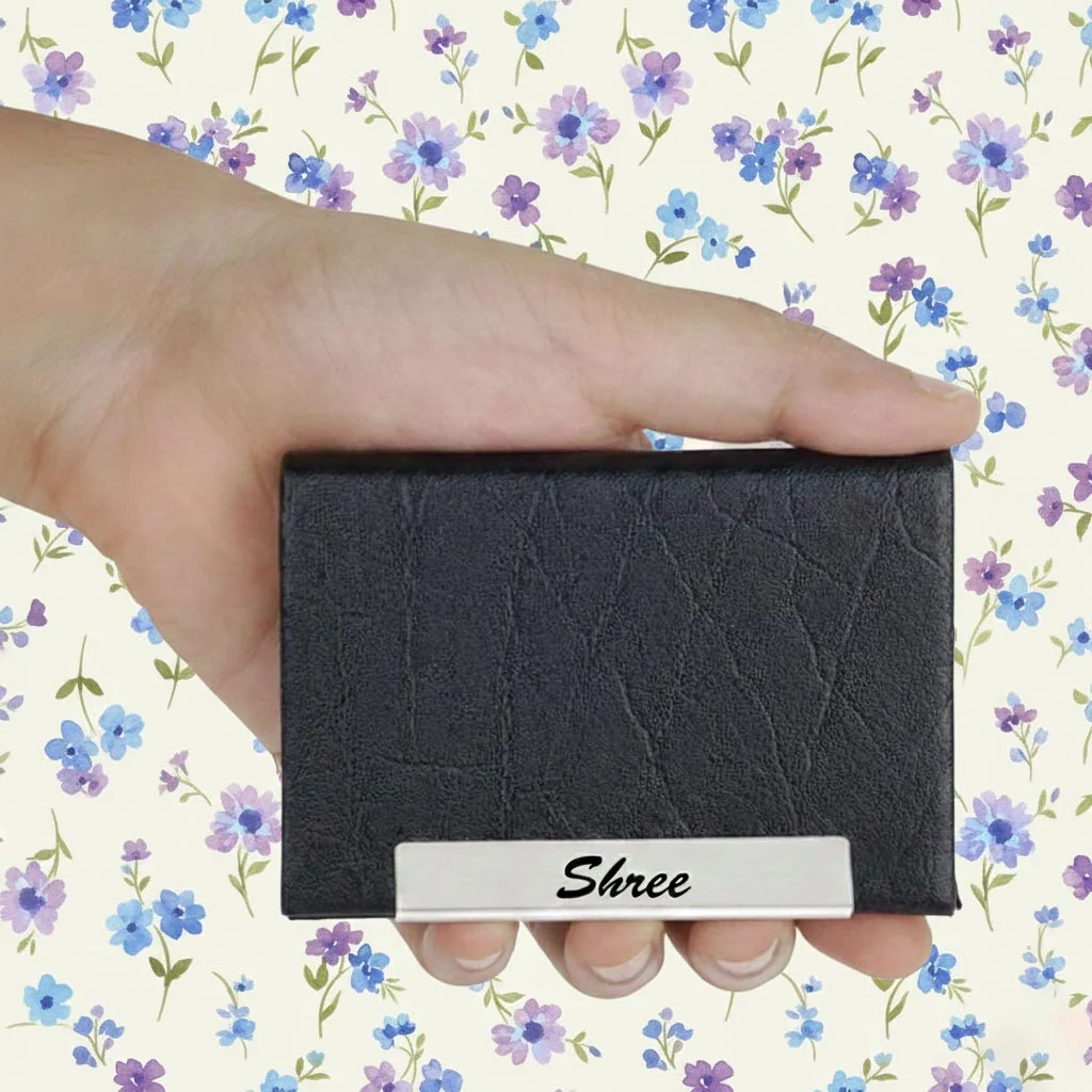 Zpics Personalized Business Card Holder