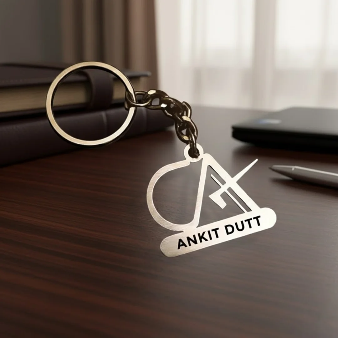 Zpics Personalised Chartered Accountants Keychain