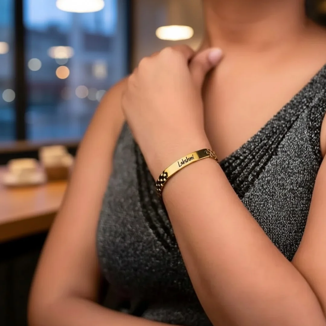 MH Decors Premium Gold Bracelet Elegant and Timeless Luxury 