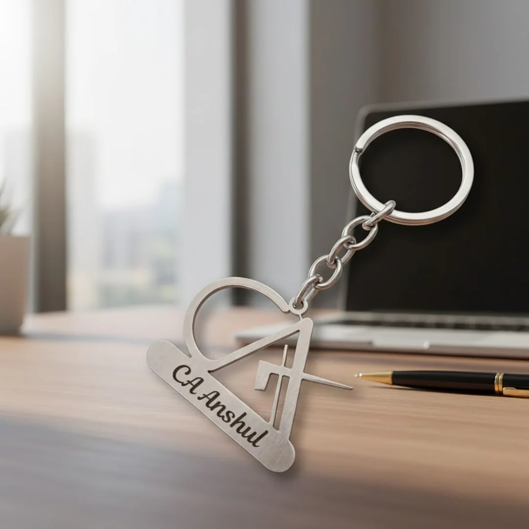 Zpics Personalised Chartered Accountants Keychain