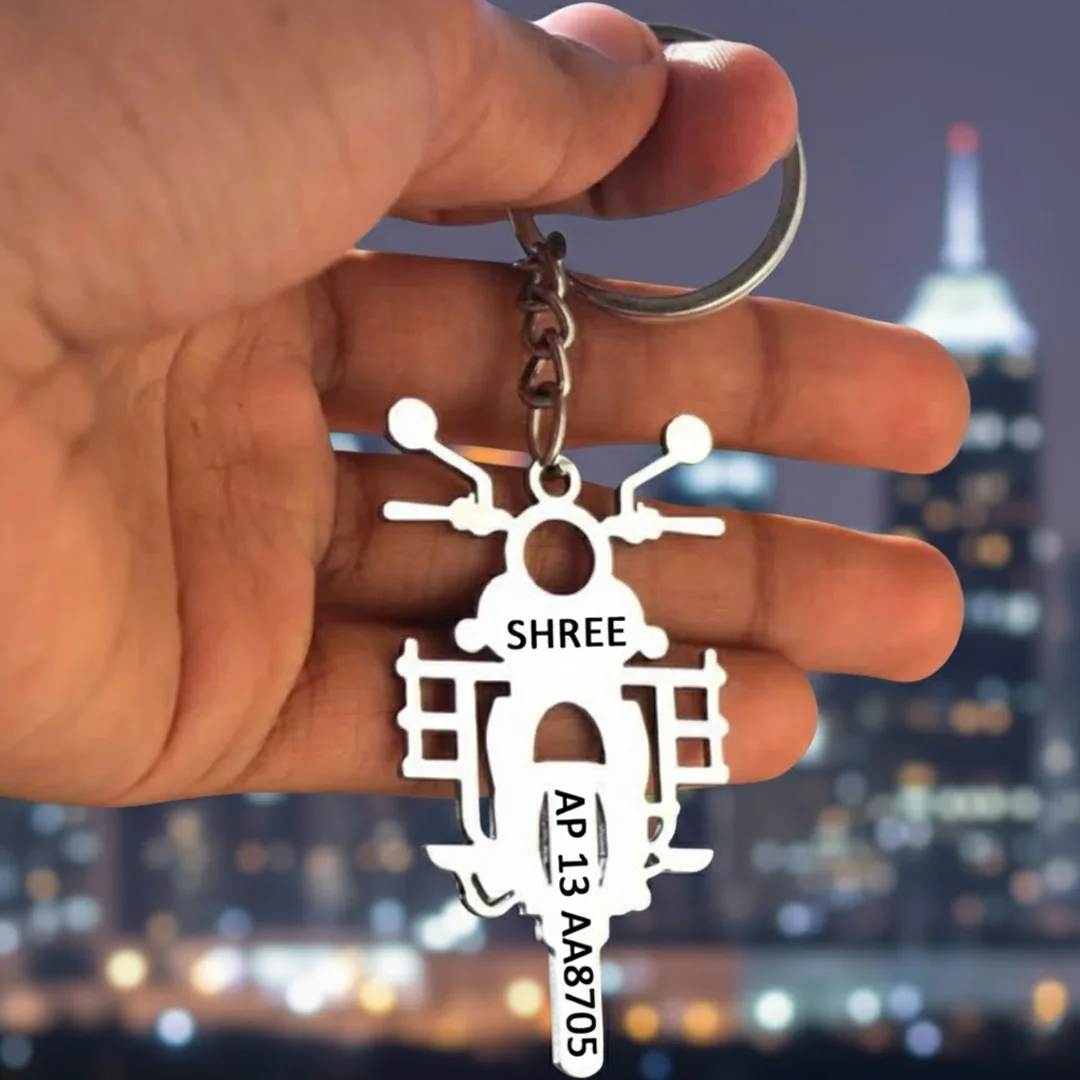 MH Decors Metal Keychains for Bikes Durable and Stylish Key Accessories