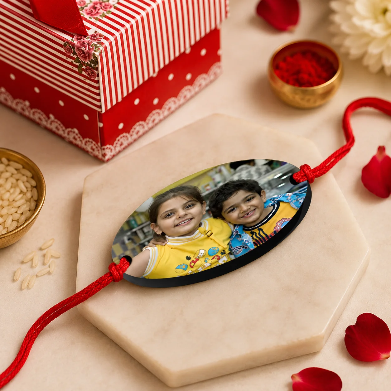 Personalized Photo Rakhi for Brother
